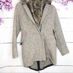 Forte Couture | Parka Melania in Herringbone